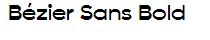 Bézier Sans Bold